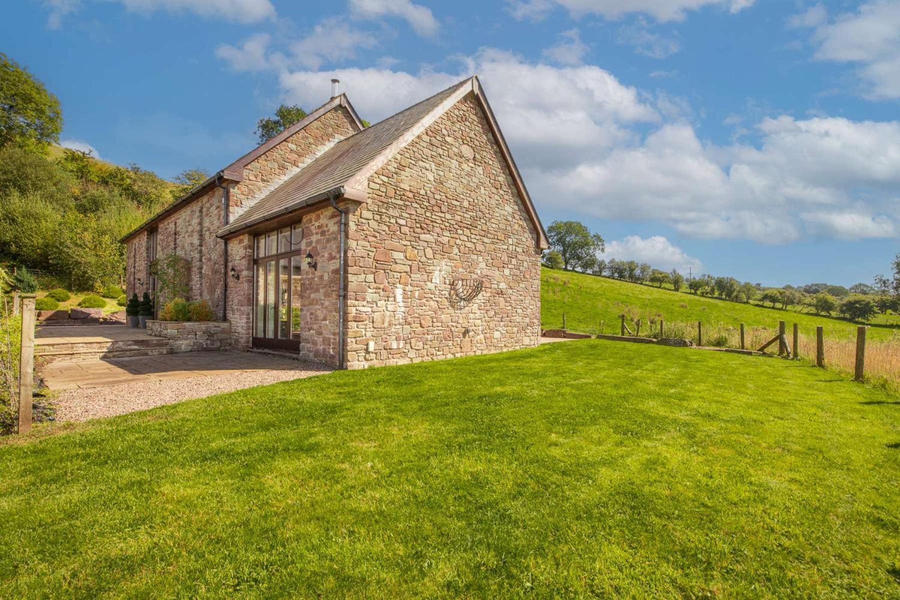 Hilltop View With Hot Tub Brecon Exterior photo